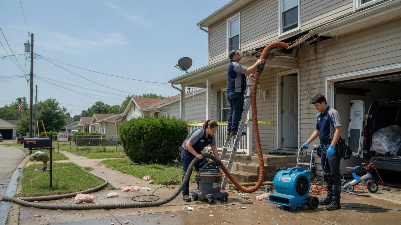 Water Damage Restoration in Oblong, IL near me